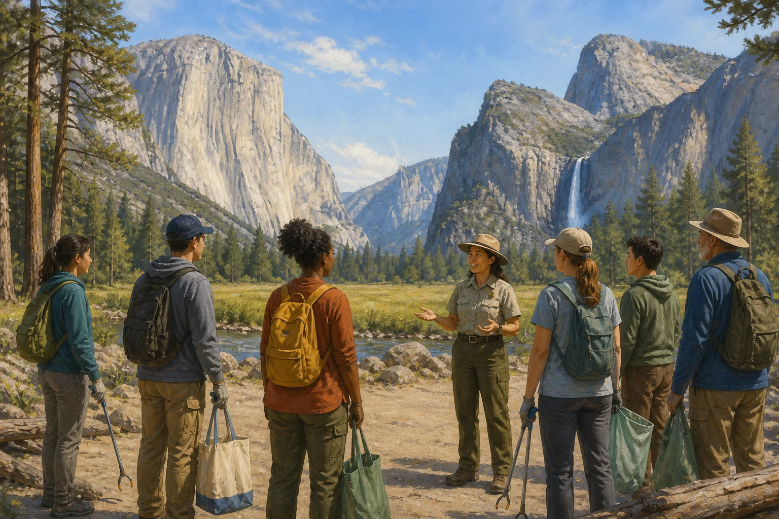Smile Across America: A Three-Hour Invitation to Care for Yosemite Valley