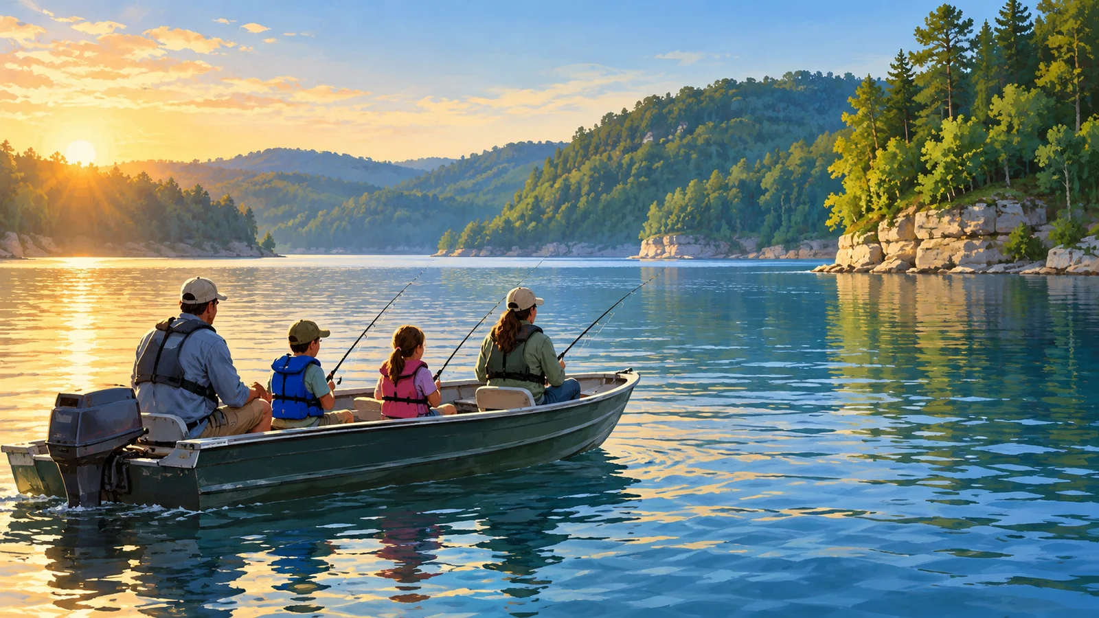 Volunteer Guides Made a Fishing Day Special for 26 Veterans in Kentucky