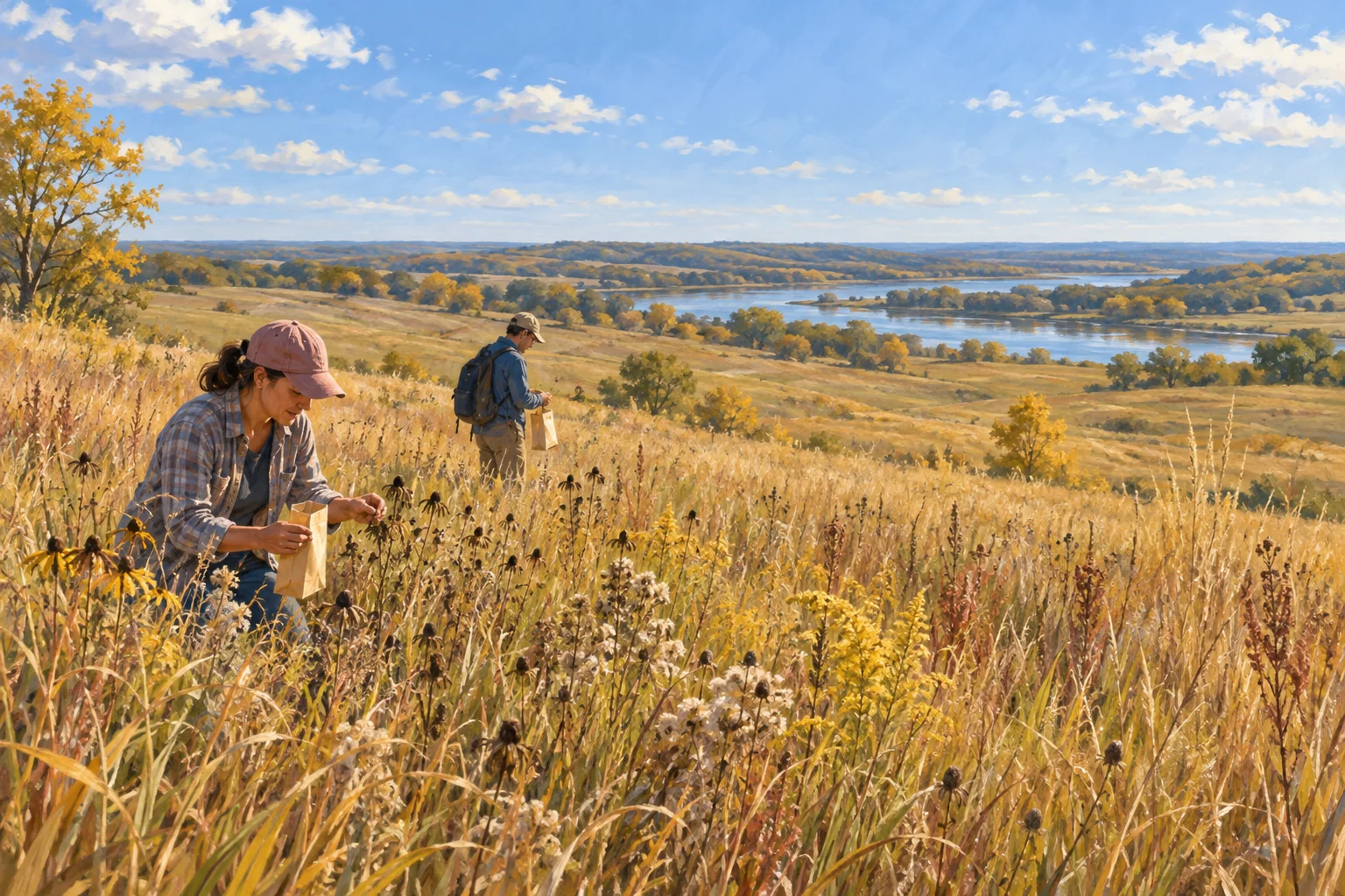 Pipestone Welcomes Volunteers for a Prairie-Care Saturday