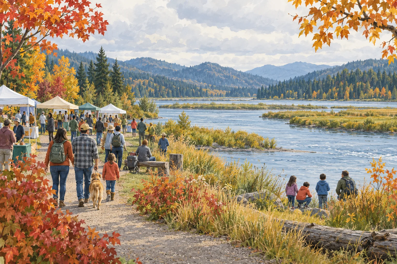 Smile Across America: 1,585 Neighbors Gather at Nisqually Watershed Festival